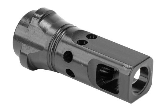 Breek Arms 9mm 1/2x28 Echo Single-Port Muzzle Brake with black nitride finish